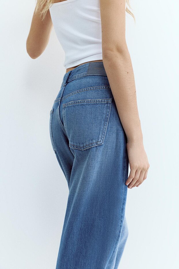 Düz kesim jean - 4