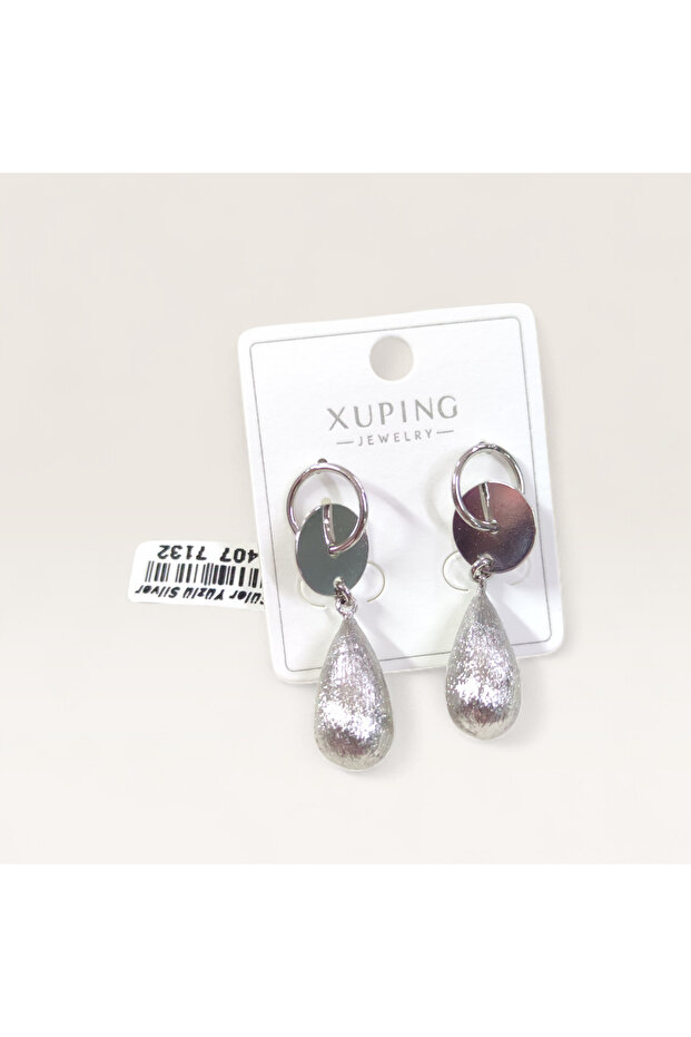 Xuping 4 cm Dangle Earrings White