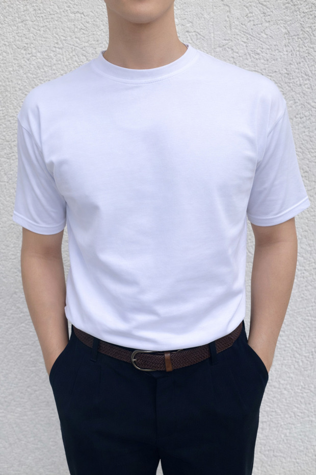 Oversize Basic Erkek Tişört