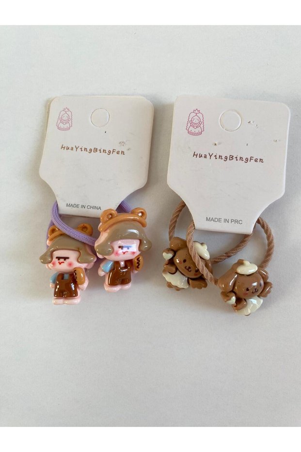 Merry Figure Girl & Baby 2-Piece Buckle