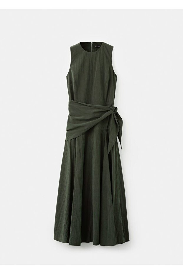 Lyocell fular elbise - 3