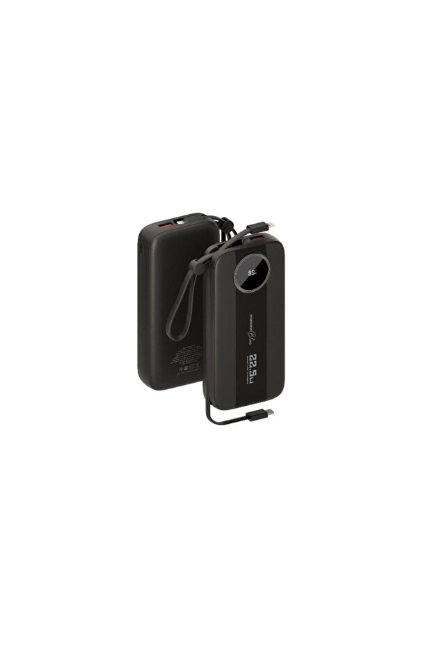 Specca II 20000mAh Power Bank with USB-C & Lightning Cable 22.5W Fast Charging Smart Dsl