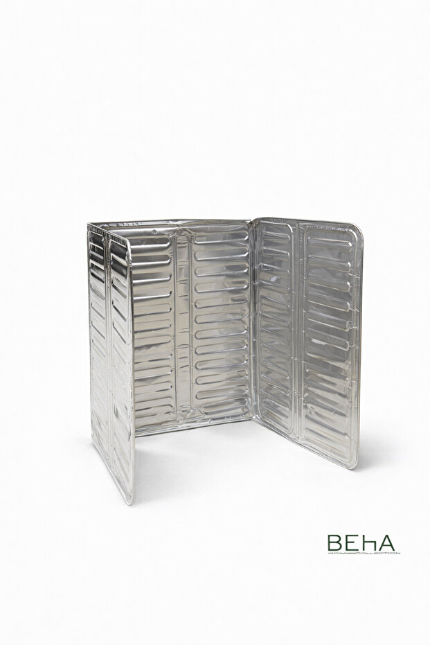 Aluminum Oil Splash Prevention Stove Protector Panel – Foldable Kitchen Barrier 84X32 cm