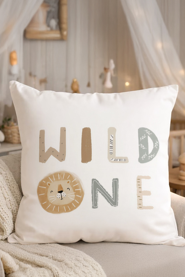 Baby Room Decorative Cushion 100% Cotton Fully Filled | Newborn Baby Gift | Decorative Cushion
