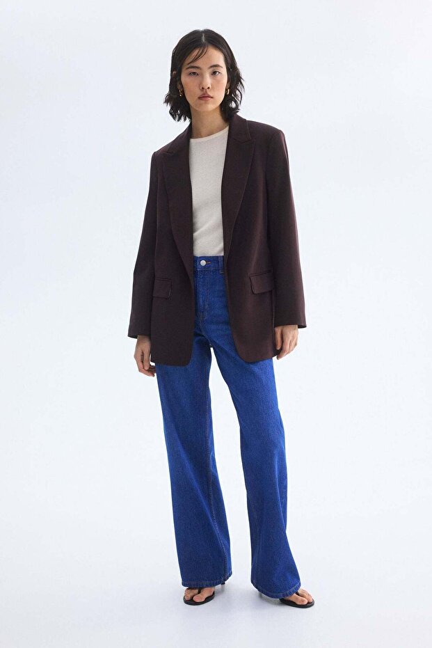 Lyocell-blend blazer - 2