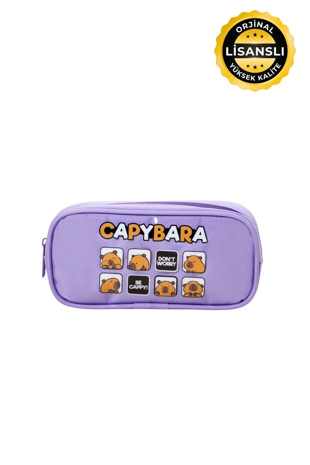 Original Licensed Pencil Case – Zippered, Fabric, Large Capacity