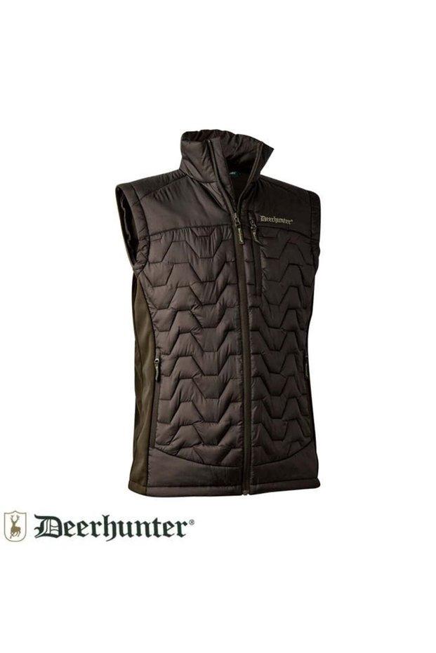 Escape Quilted Green Vest m