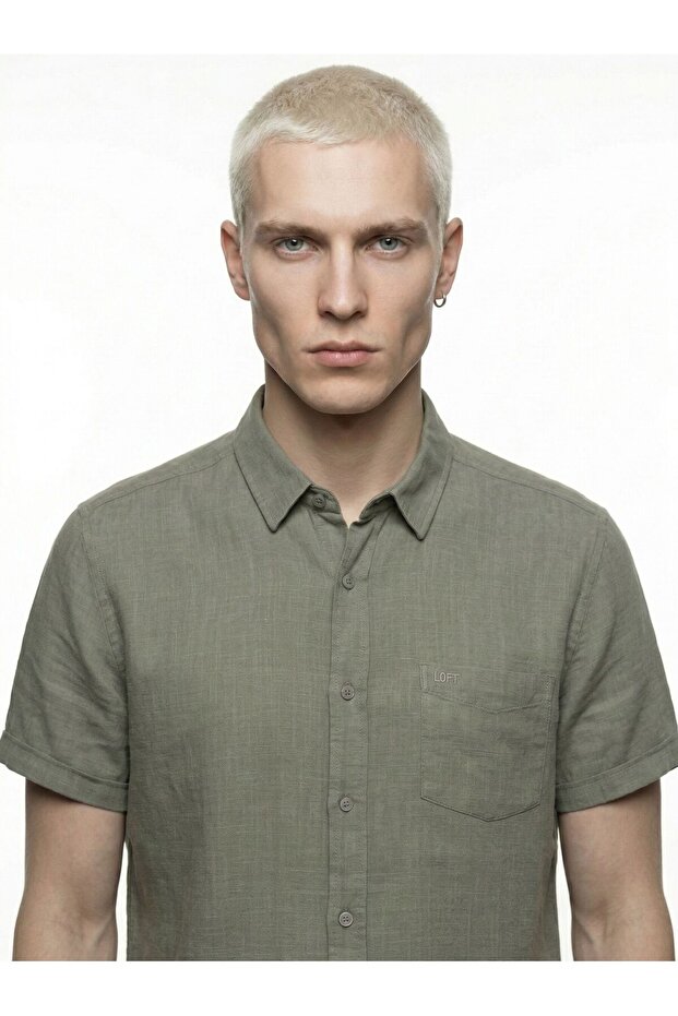 Regular Fit Erkek Gömlek K.kol - 3