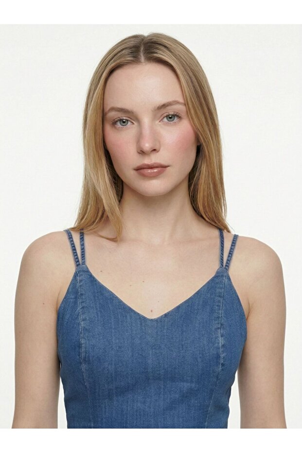 Slim Fit Kadın Elbise - 3