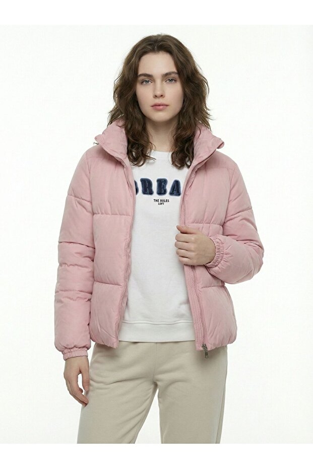 Regular Fit Kadın Mont - 5