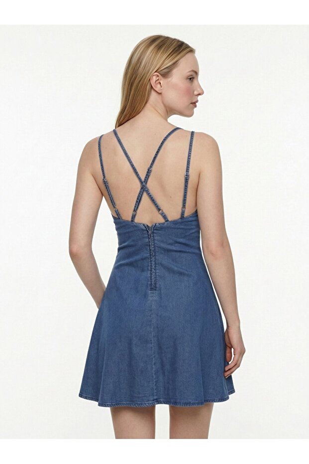 Slim Fit Kadın Elbise - 4