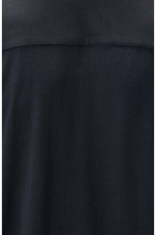 Siyah Comfort Örme Gömlek - 7