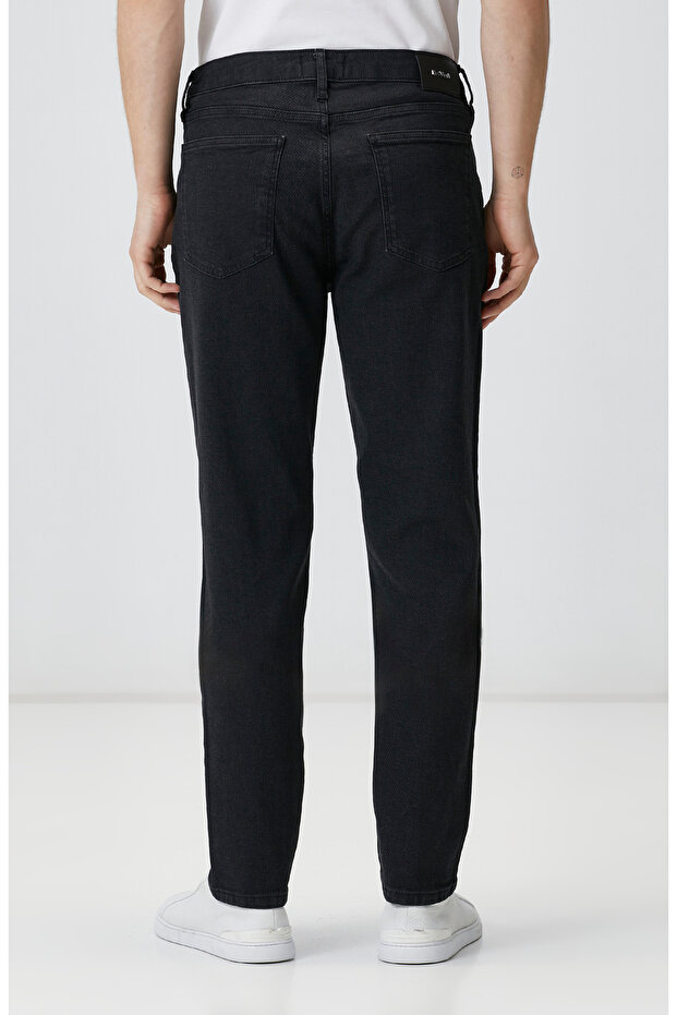 Antrasit Denim Pantolon - 3