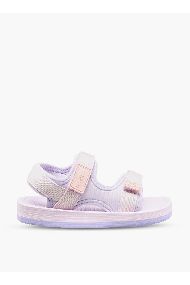 Sandals with Hook & Loop Closure, Logo Detail - 2