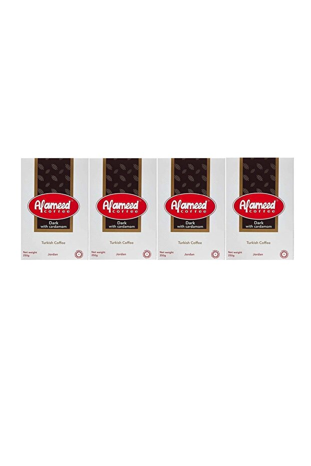 Turkish Coffee Dark with Cardamom 250grams x 4