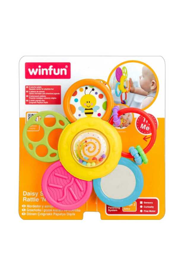 Daisy Spin Rattle N Teether
