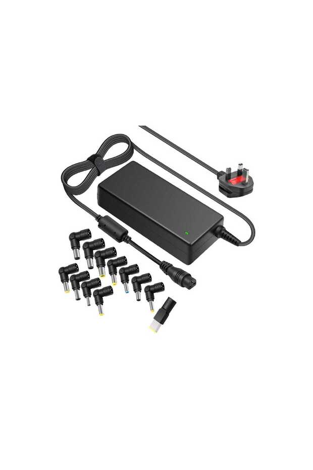 Universal 12 Pin Laptop Power Adapter UK Plug Connector, 1.5 Meter