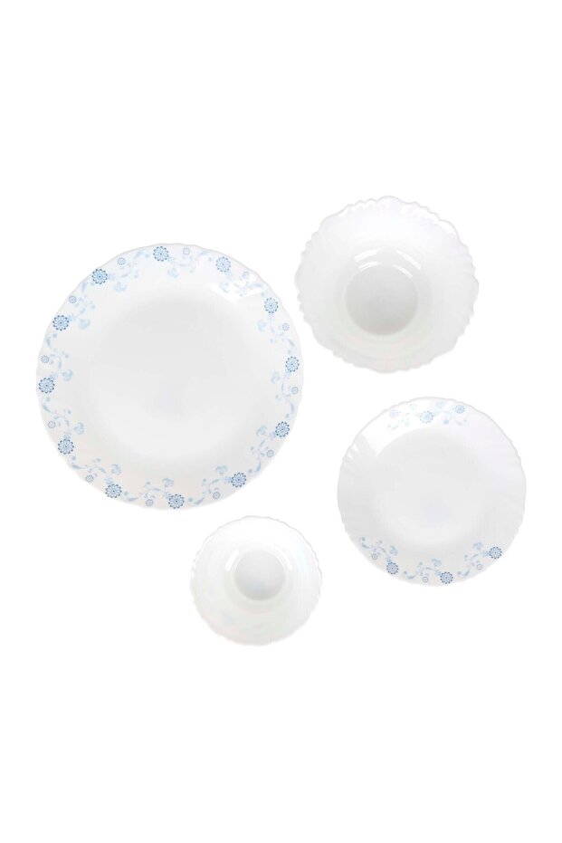 Opal Dinner Set 13pcs Blue Lagune - 2