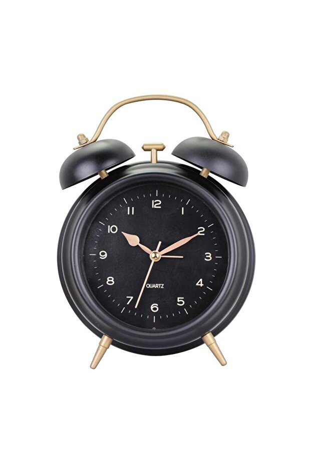 Metal Twin Bell Alarm Clock, Assorted