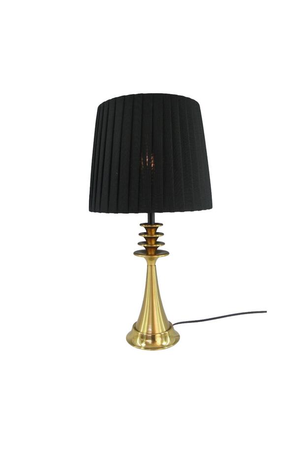 54 cm Metal Table Lamp, Black