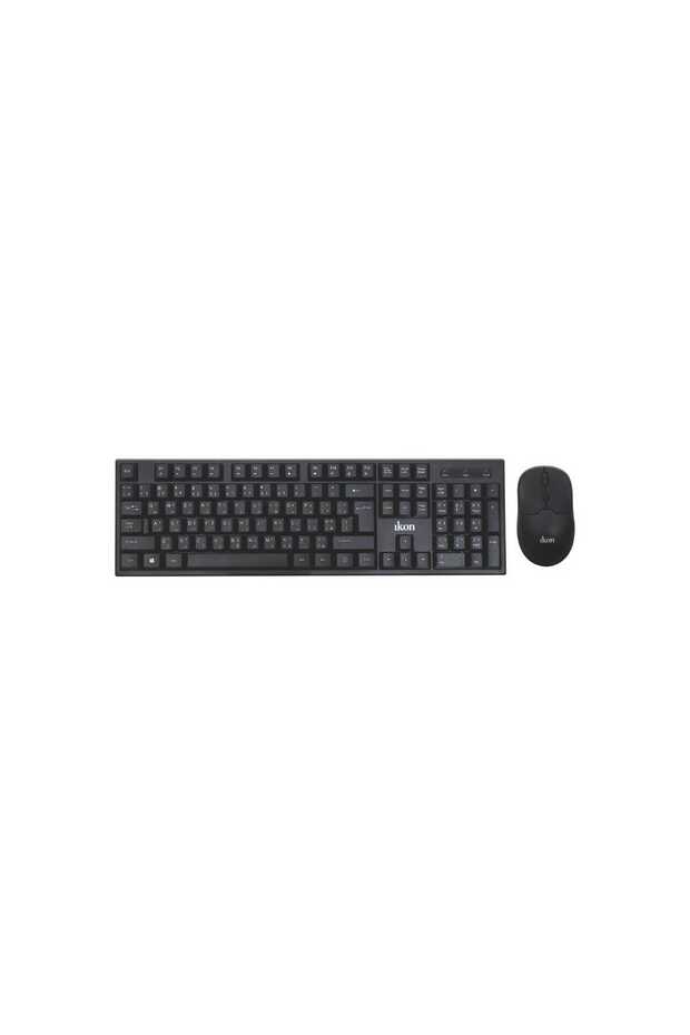 Wireless Keyboard With Mouse Set, Black, IK-MK840