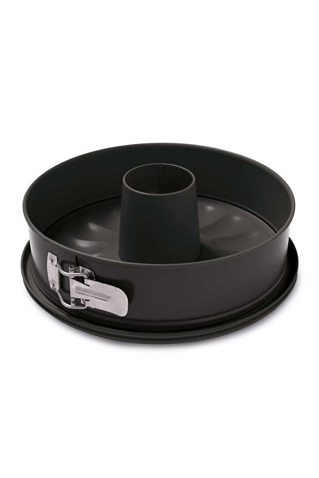 Springform Pan with 2 Bases, 26 cm, Black