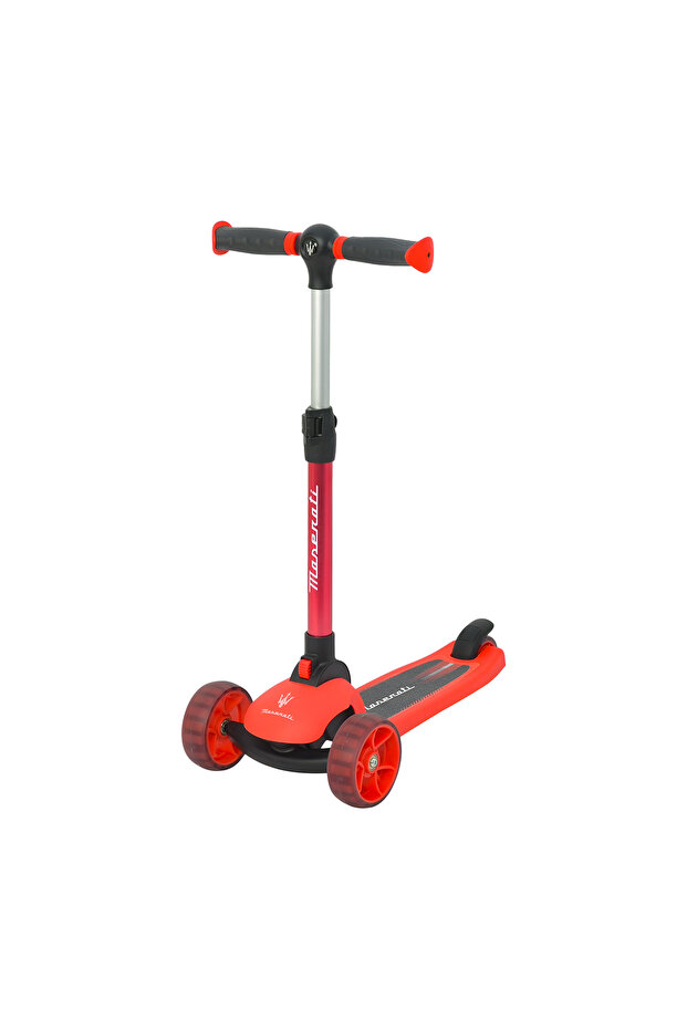 Pushing Scooter