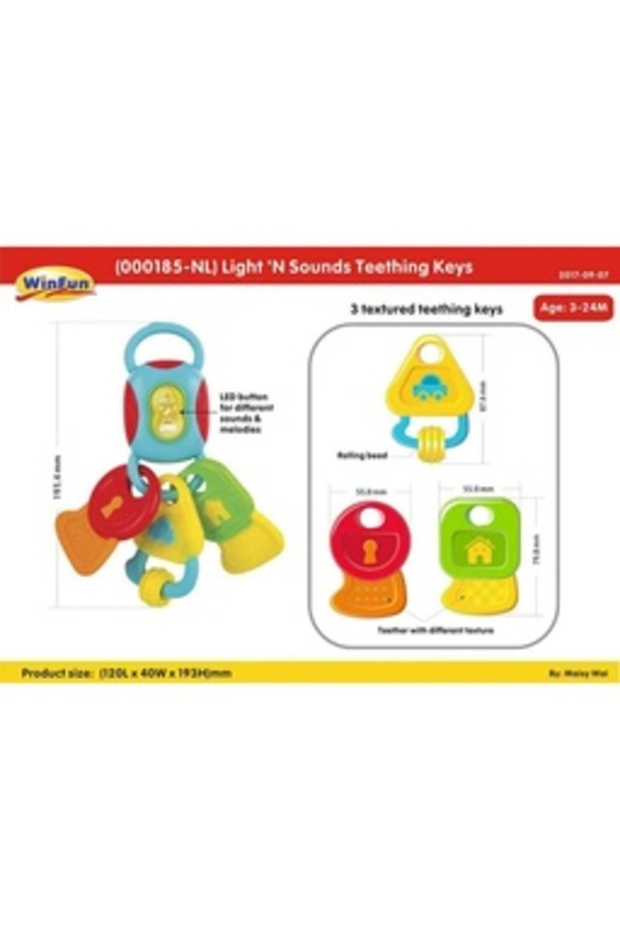 Light N Sounds Teething Keys - 8