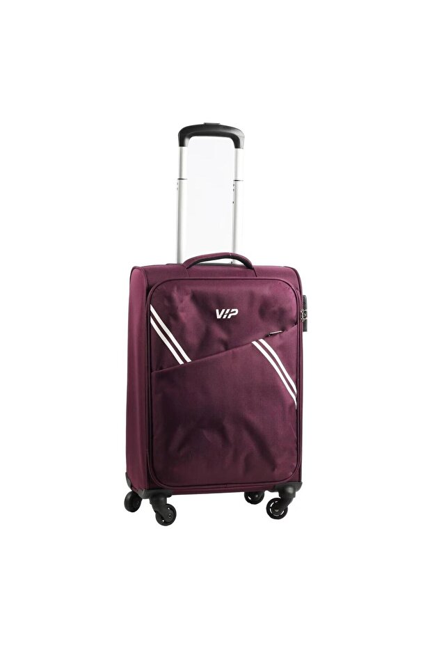 Verona 4 Wheel Soft Trolley, 80 cm, Purple