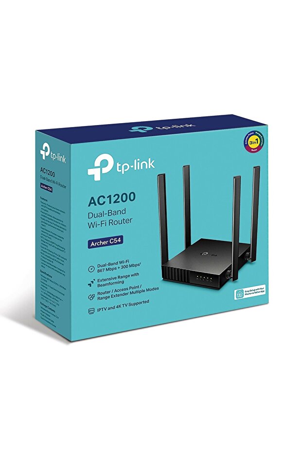 AC1200 Dual-Band Wi-Fi Router Archer C54 - 4