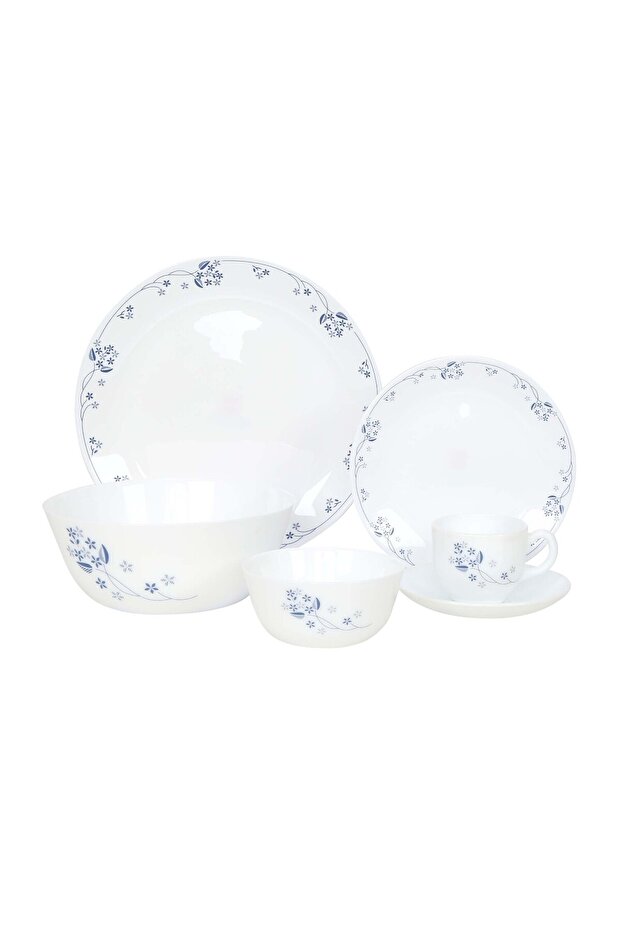 Dinner Set Dainty Blue 21pcs
