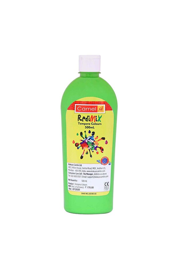 Redimix Tempera Colours 500ml Bottle Light Green