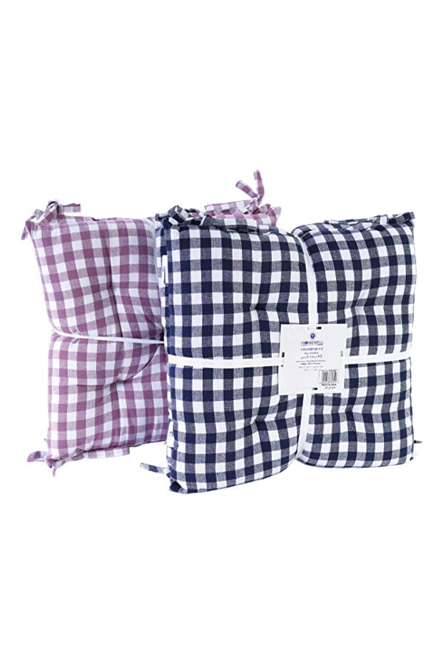 2 pcs Chair Pad Set, 40 x 40 cm, Assorted