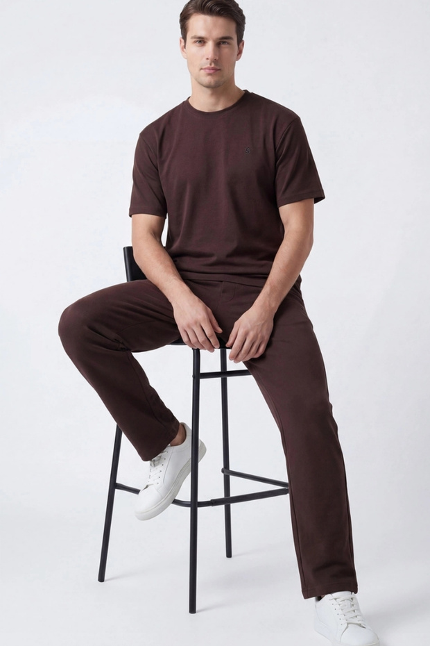Oversized Short Sleeve Loose Men's Two-Piece Comfortable Cut Casual Summer Suit