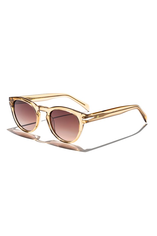 Eoh4017 C4 Honey Foam Acetate Unisex Sunglasses