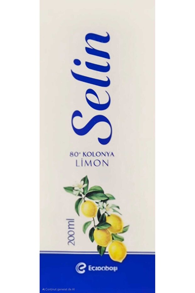 Lemon Eau de Cologne - 200 ML Bottle - 1