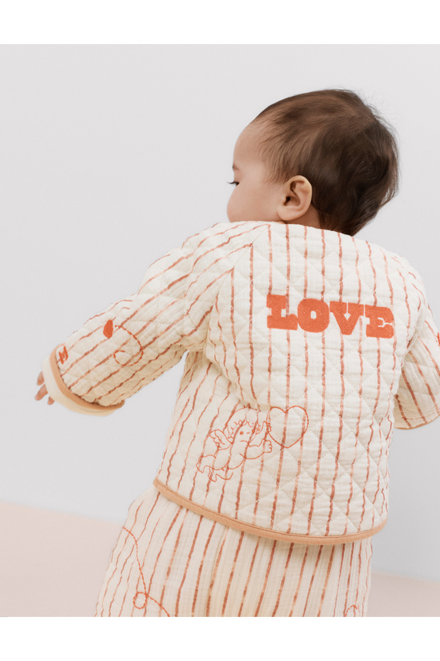 Saf Pamuklu Ceket - 3