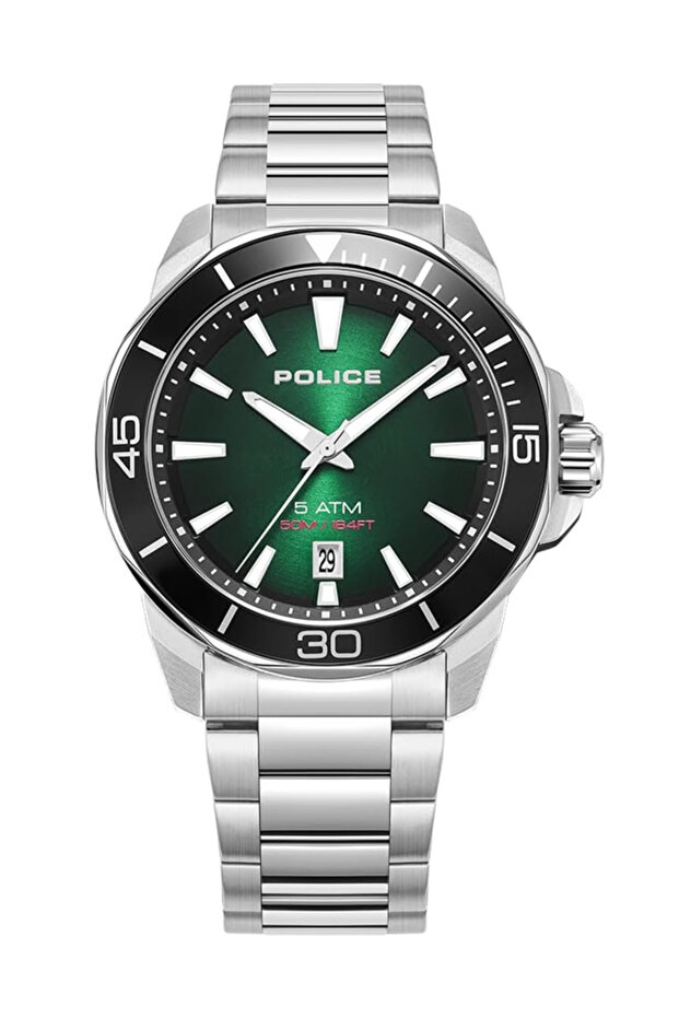 Men Thornton Stainless Steel Analog Round Shape Wrist Watch PEWJH0021401 - 43 Mm