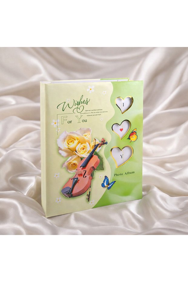 90's Green Note Photo Album 10X15 and 15X21 cm
