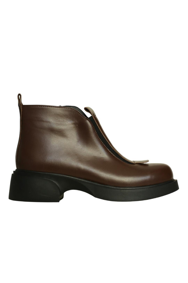 Chocolate Leather women's daily boots