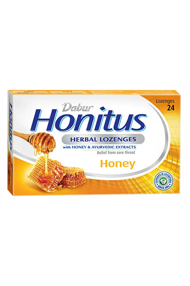 Honitus Herbal Lozenges Sore Throat Relief Honey Value (2x12s)