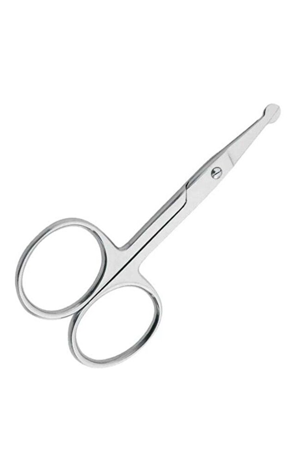 Stainless Steel Round Tip Nose & Eyebrow Trimming Scissors