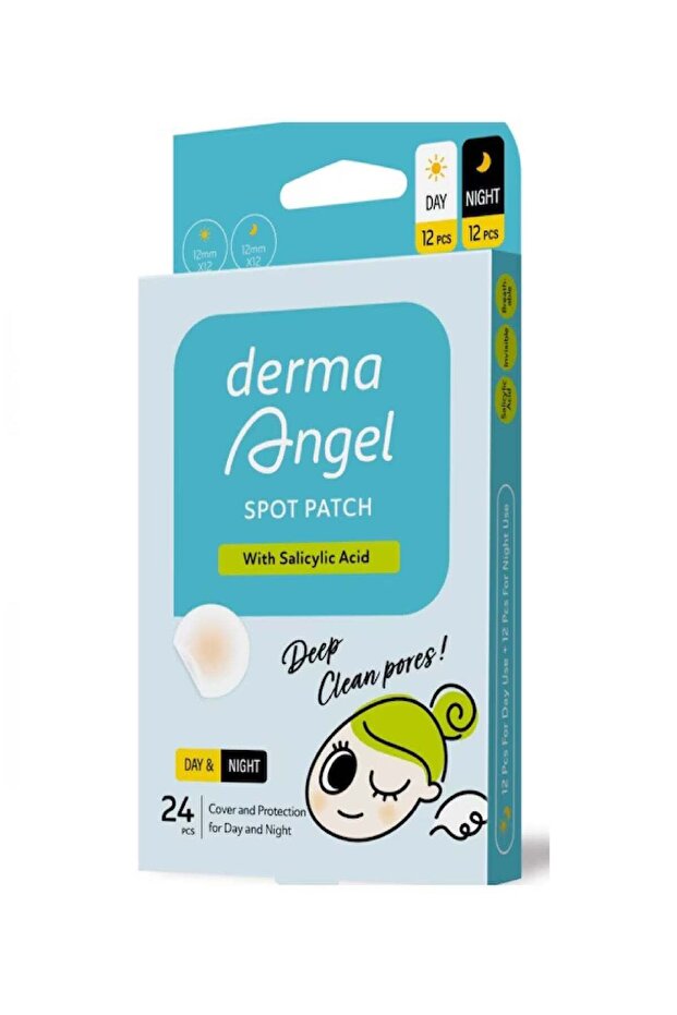 DERMA ANGEL SPOT PATCH WITH SALICYLIC ACID 24'S