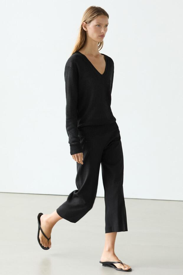 Keten V yaka triko kazak - 3