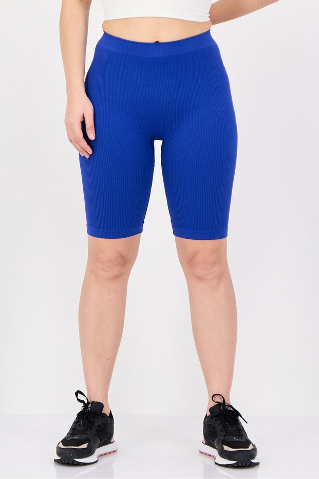 Women Sportswear Fit Cycling Shorts, Blue