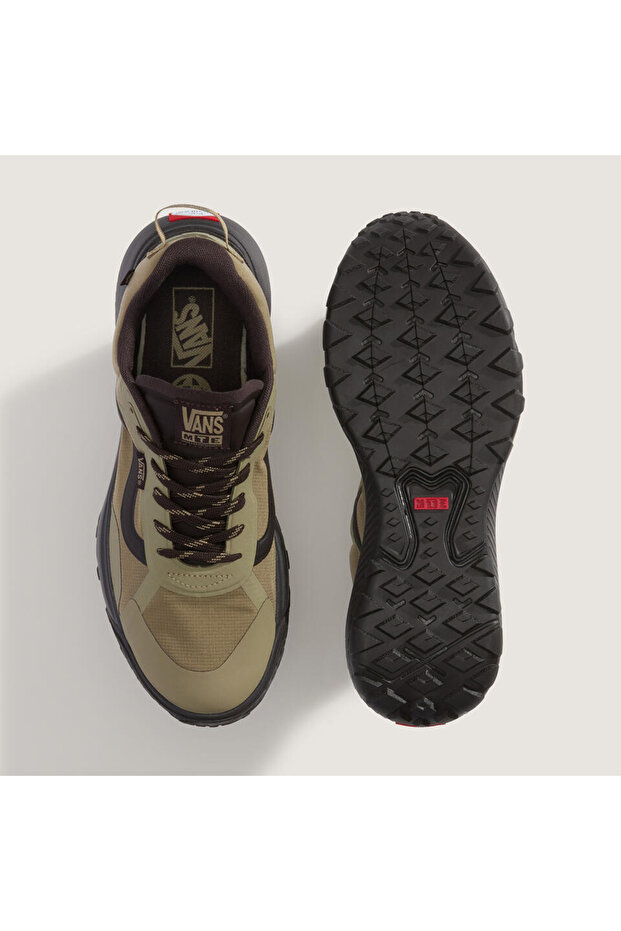 Men's Crosspath Thick Serrated Sole Outdoor Shoes - Khaki - 4