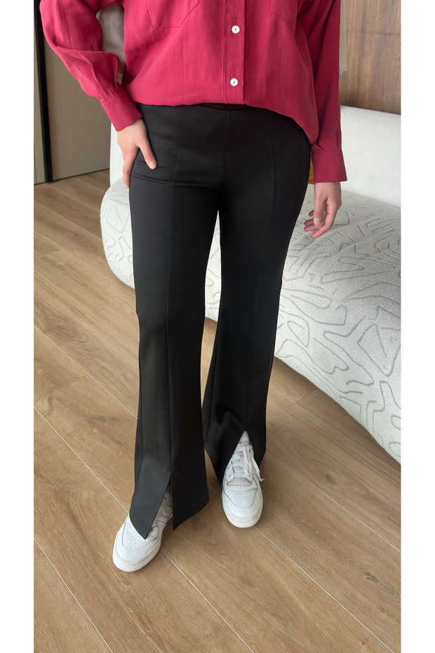 Slit Modal Pants - 4