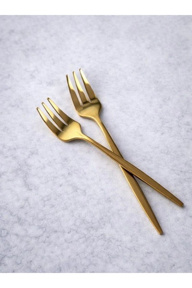 Cocktail Fork Gold
