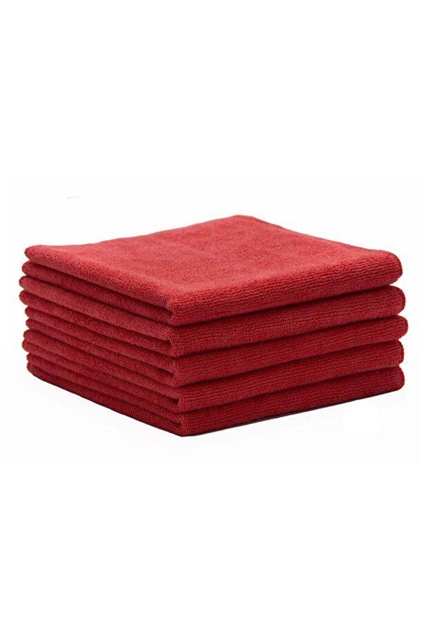 5 Pieces 40cm Microfiber Cleaning Cloth Suitable for Household Kitchen Car Cleaning Towels