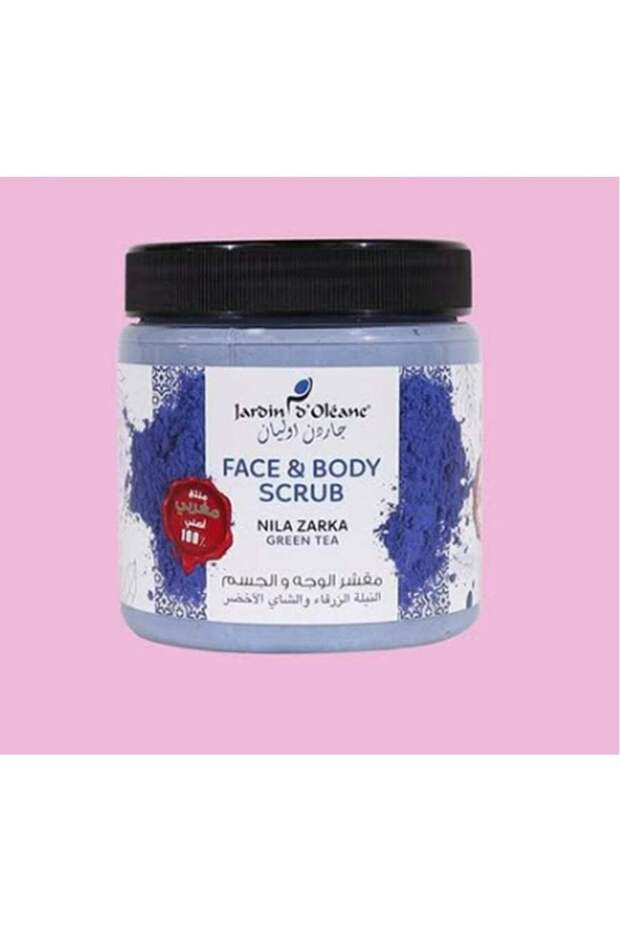 JARDIN FACE & BODY SCRUB NILA POWDER & GREEN TEA 500ML